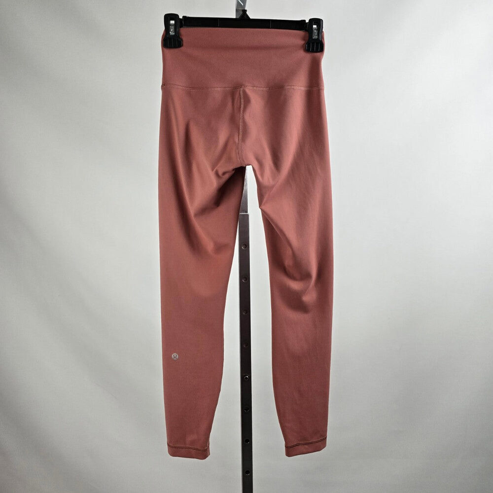 Lululemon Wunder Train Pink High-Rise Leggings 25" Size 6 - Picture 5 of 9